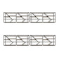 Modern Simple Wine Rack Iron Shelf Wall Mounted Wine Rack for Bar Textured Black 4 Piece Set Clearhalo 'furn' 'furn_wine_racks' 'Furniture' 'Kitchen & Dining Furniture' 'Wine Racks' 'wine_racks' 7213517