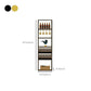 Floor Wine Rack Modern Metal Wine Bottle & Glass Rack for Dining Room
