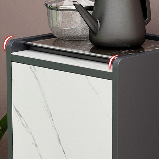 Server da pranzo interno glam di casa di finitura opaca con mobile