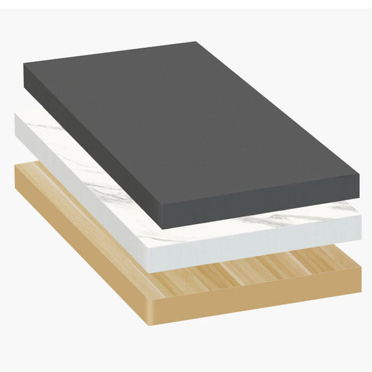 Server da pranzo interno glam di casa di finitura opaca con mobile