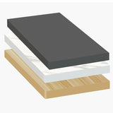 Server da pranzo interno glam di casa di finitura opaca con mobile