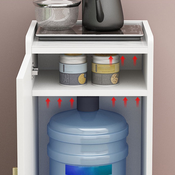 Server da pranzo interno glam di casa di finitura opaca con mobile