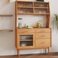 Stile moderno a buffet da pranzo a buffet in legno solido server buffet con 4-disegno