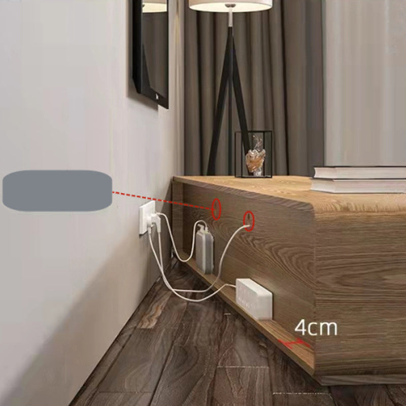 Wooden TV Media Console Scandinavian TV Stand Console with 4 Drawers Clearhalo 'furn' 'furn_tv_stands_entertainment_centers' 'Furniture' 'Living Room Furniture' 'TV Stands & Entertainment Centers' 'TV Stands & Media Storage Furniture' 'tv_stands_entertainment_centers' 7216452