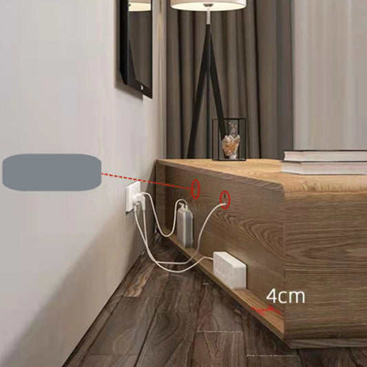 Wooden TV Media Console Scandinavian TV Stand Console with 4 Drawers Clearhalo 'furn' 'furn_tv_stands_entertainment_centers' 'Furniture' 'Living Room Furniture' 'TV Stands & Entertainment Centers' 'TV Stands & Media Storage Furniture' 'tv_stands_entertainment_centers' 7216452