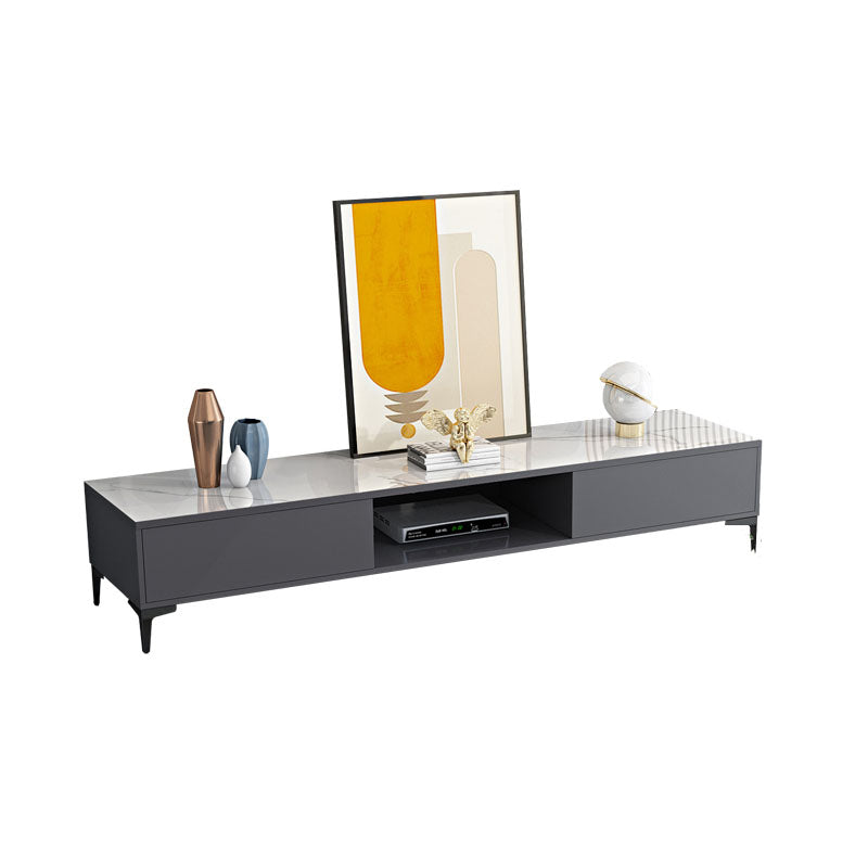 Contemporary TV Stand Console Wooden TV Media Stand for Living Room Clearhalo 'furn' 'furn_tv_stands_entertainment_centers' 'Furniture' 'Living Room Furniture' 'TV Stands & Entertainment Centers' 'TV Stands & Media Storage Furniture' 'tv_stands_entertainment_centers' 7216560