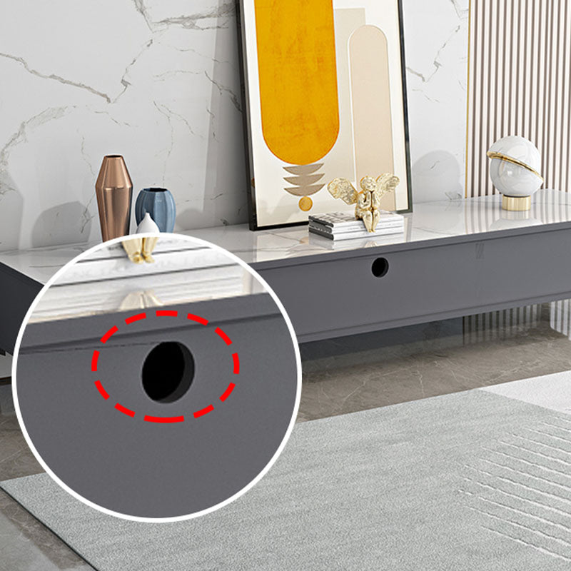 Contemporary TV Stand Console Wooden TV Media Stand for Living Room Clearhalo 'furn' 'furn_tv_stands_entertainment_centers' 'Furniture' 'Living Room Furniture' 'TV Stands & Entertainment Centers' 'TV Stands & Media Storage Furniture' 'tv_stands_entertainment_centers' 7216564