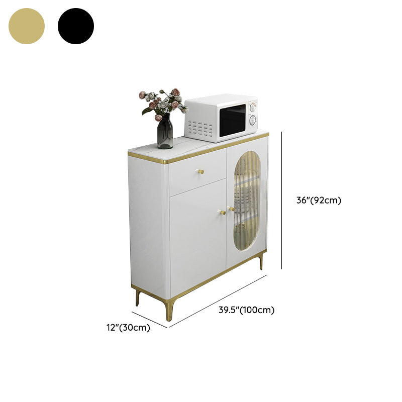 Société d'affichage contemporain armoire de rangement en faux bois pour le salon