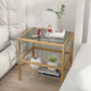 Open Storage Bed Nightstand Contemporary Night Table for Bedroom Clearhalo 'Bedroom Furniture' 'furn' 'furn_night_stand' 'Furniture' 'night_stand' 'Nightstands' 7216705