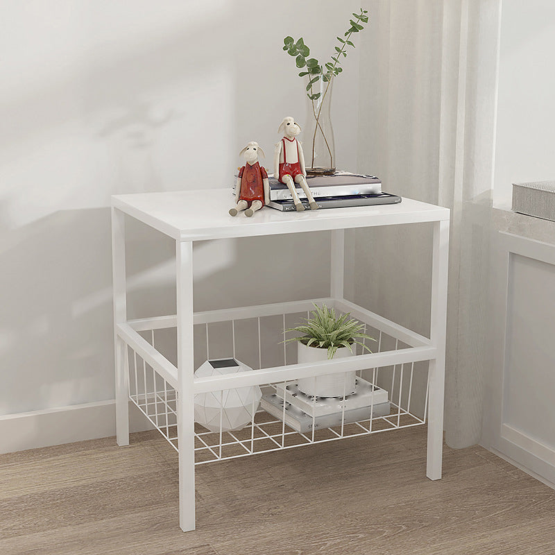 Open Storage Bed Nightstand Contemporary Night Table for Bedroom Clearhalo 'Bedroom Furniture' 'furn' 'furn_night_stand' 'Furniture' 'night_stand' 'Nightstands' 7216707