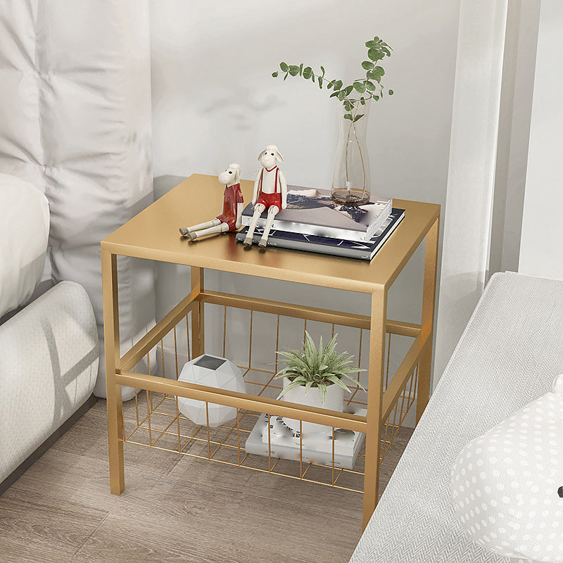 Open Storage Bed Nightstand Contemporary Night Table for Bedroom Clearhalo 'Bedroom Furniture' 'furn' 'furn_night_stand' 'Furniture' 'night_stand' 'Nightstands' 7216709