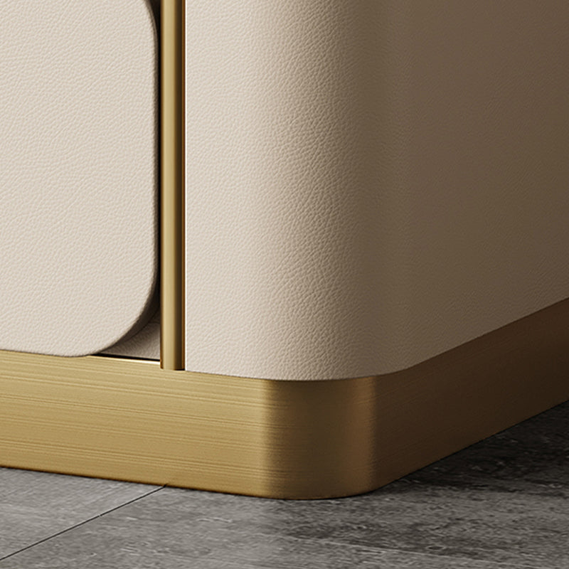 Stein am Nachtschrank Klassiker Glambett Nachttisch mit 3 Schubladen