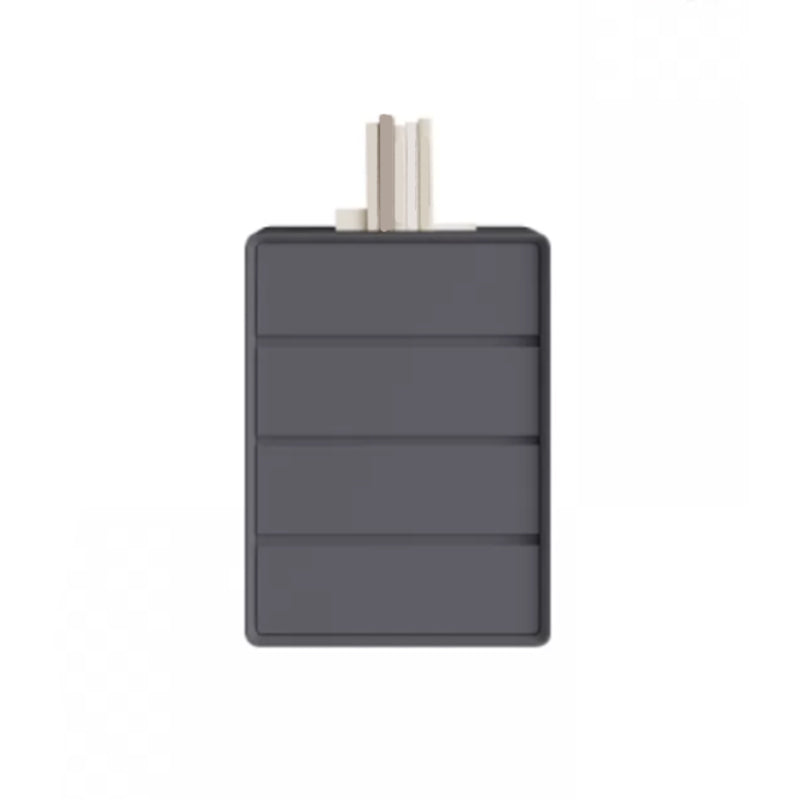 Contemporary Storage Chest Dresser Vertical Dresser with Drawers