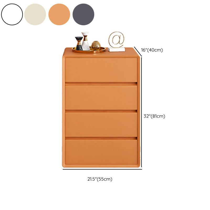Contemporary Storage Chest Dresser Vertical Dresser with Drawers