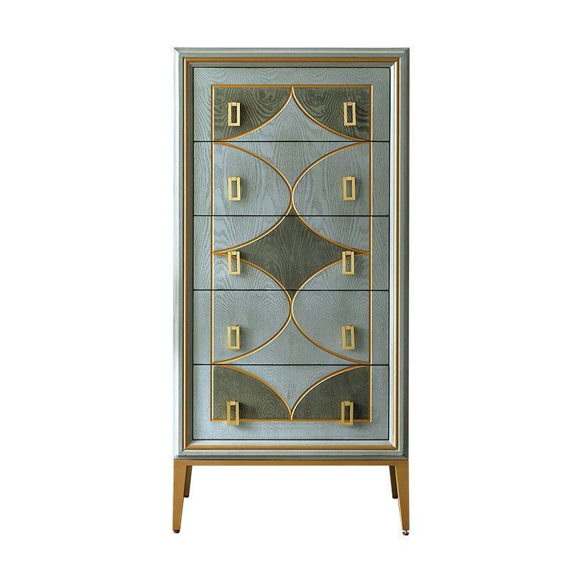 Classic Glam Combo Dresser Wood Horizontal Storage Chest Dresser for Bedroom Clearhalo 'Bedroom Furniture' 'Dressers & Chests' 'dressers_chests' 'furn' 'furn_dressers_chests' 'Furniture' 7216957