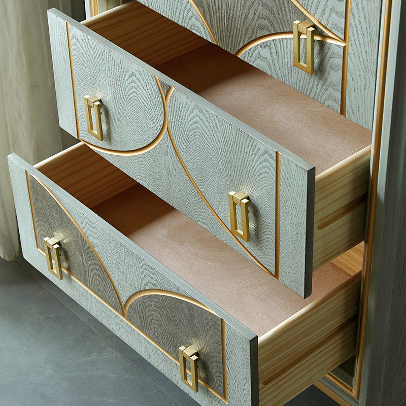 Classic Glam Combo Dresser Wood Horizontal Storage Chest Dresser for Bedroom Clearhalo 'Bedroom Furniture' 'Dressers & Chests' 'dressers_chests' 'furn' 'furn_dressers_chests' 'Furniture' 7216964