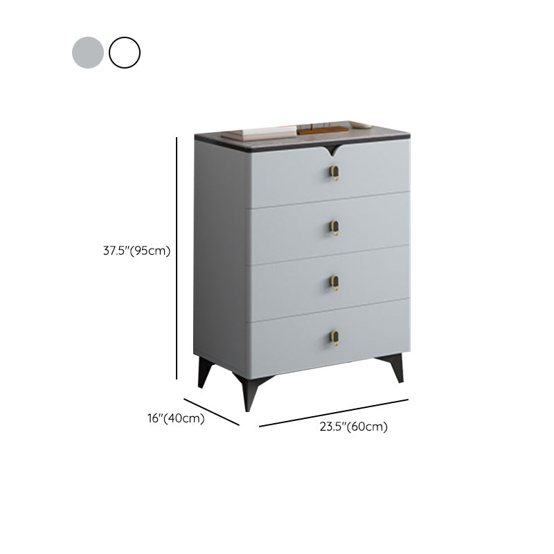 Contemporary Storage Chest Stone Dresser with 3/4/5/6/8 Drawers , 15.6 Inch Width Clearhalo 'Bedroom Furniture' 'Dressers & Chests' 'dressers_chests' 'furn' 'furn_dressers_chests' 'Furniture' 7216998