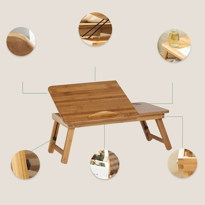 Zeitgenössischer Klappschreiberkunstschreibtisch Künstlicher Holzbüro für Zuhause