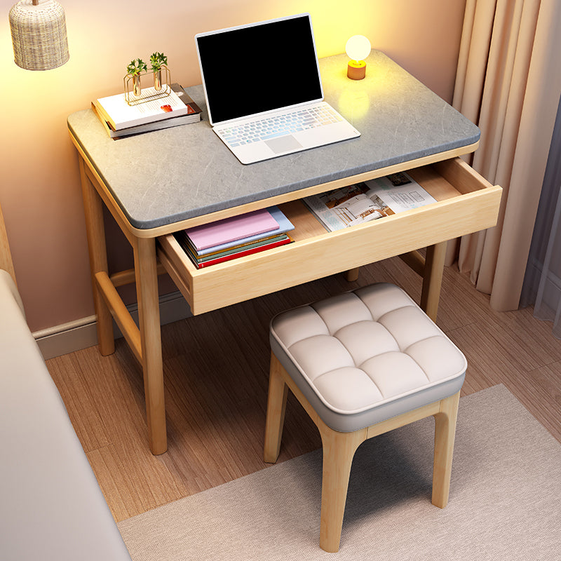 Rectangular Shaped Office Desk 4 Legs Writing Desks for Home Clearhalo 'furn' 'furn_office_desk' 'Furniture' 'Office Desks' 'Office Furniture' 'office_desk' 7217313