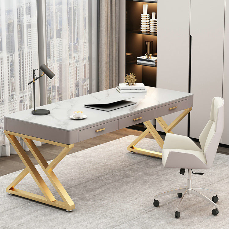 Escritorio de oficina rectangular glamor