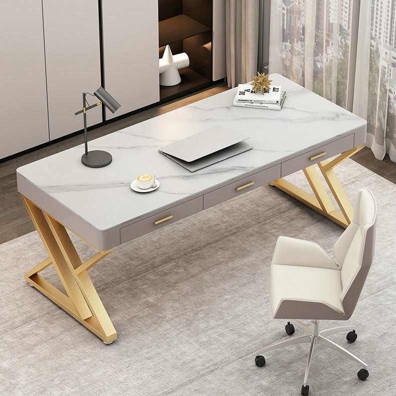 Escritorio de oficina rectangular glamor