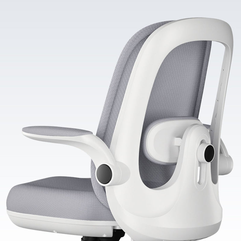 Chaise pivotante moderne chaise de back office en mailles réglables avec roues