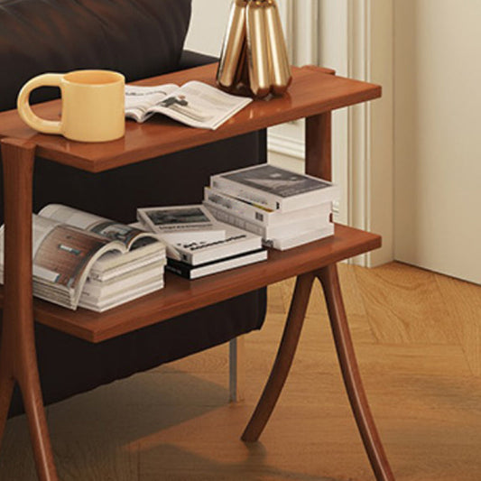 Moderne stijl Open Back boekenplank horizontale boekenkast met 2 planken