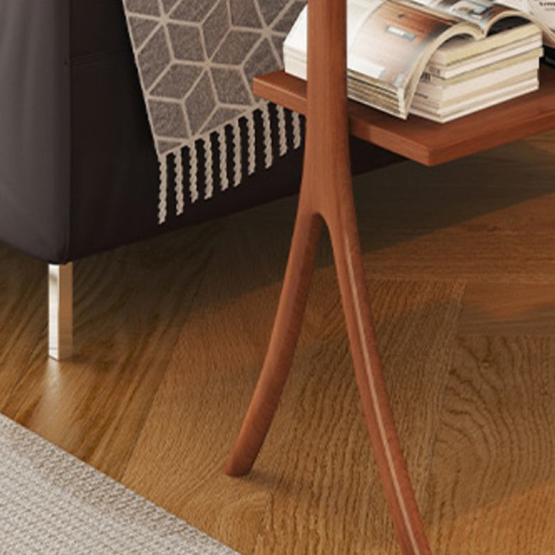 Bibliothèque horizontale de style moderne ouvre à l'arrière avec 2 étagères