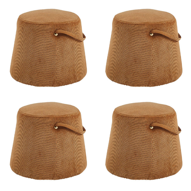 Glam osmanische Samtpolsterte, farbenfeste, tränenfeste Ottomane