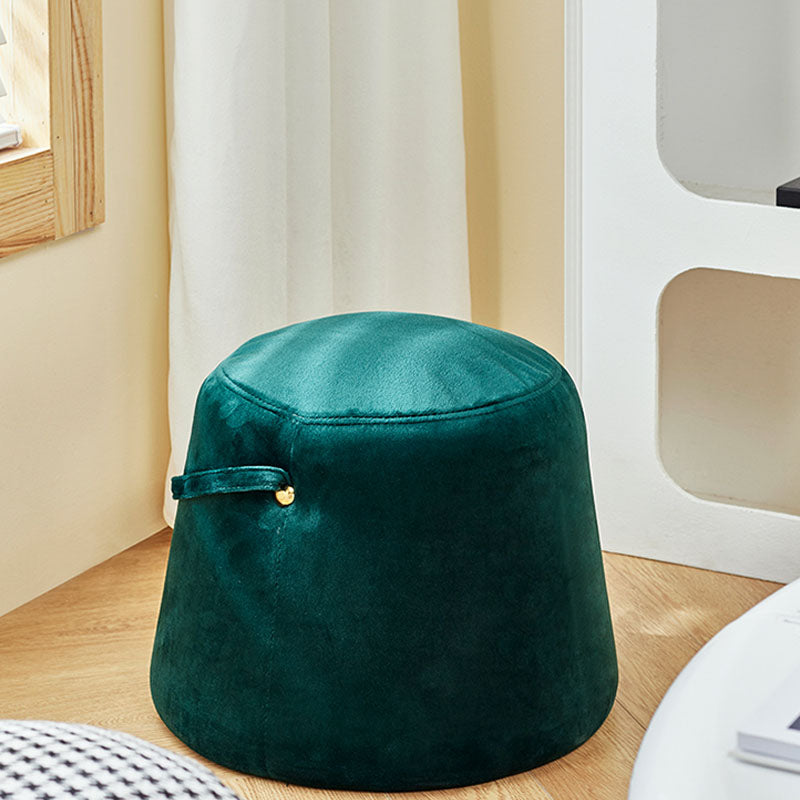 Glam osmanische Samtpolsterte, farbenfeste, tränenfeste Ottomane