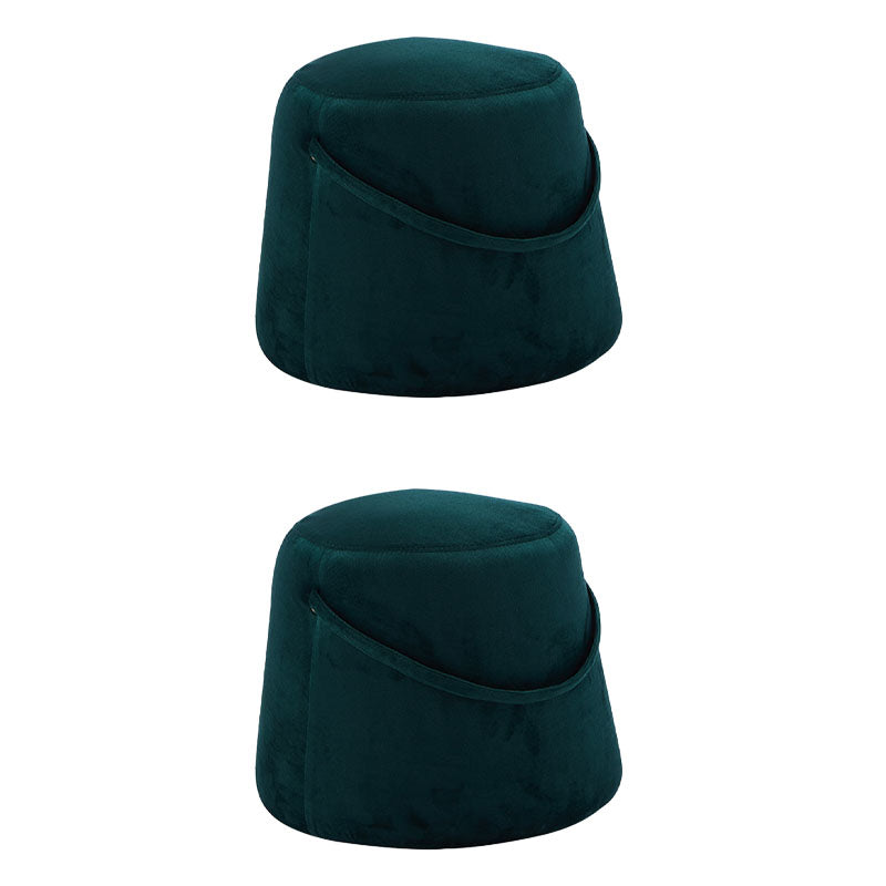 Glam osmanische Samtpolsterte, farbenfeste, tränenfeste Ottomane