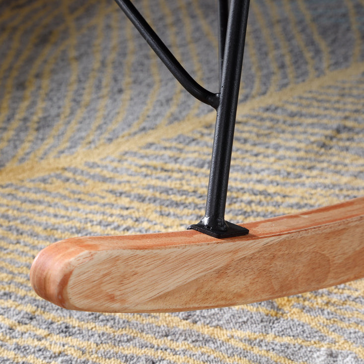 Wohnzimmer Luxus Freizeitstuhl Holz Rahmen Basis entspannende faule Schaukelstühle