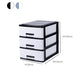 Archivo de plástico Archivo vertical de cajones modernos Archivo para la oficina en casa