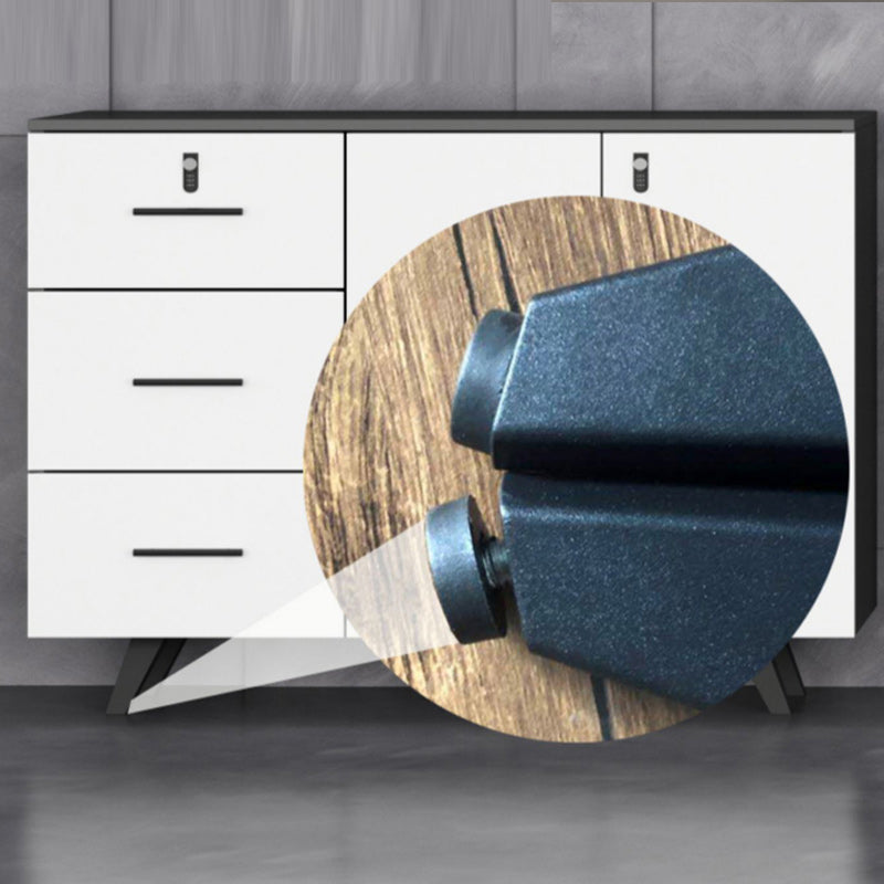 Archivo de estilo moderno Archivo de bloqueo de bloqueo de marco de madera