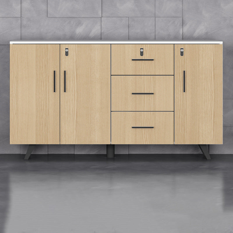 Archivo de estilo moderno Archivo de bloqueo de bloqueo de marco de madera