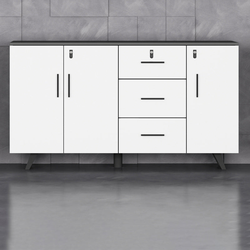 Archivo de estilo moderno Archivo de bloqueo de bloqueo de marco de madera