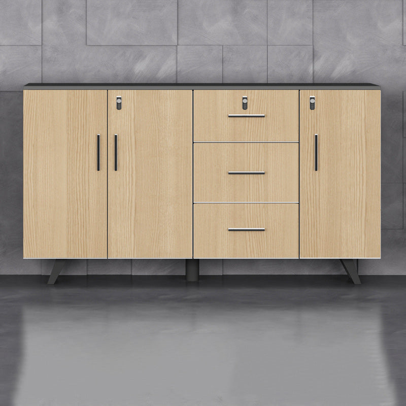 Archivo de estilo moderno Archivo de bloqueo de bloqueo de marco de madera