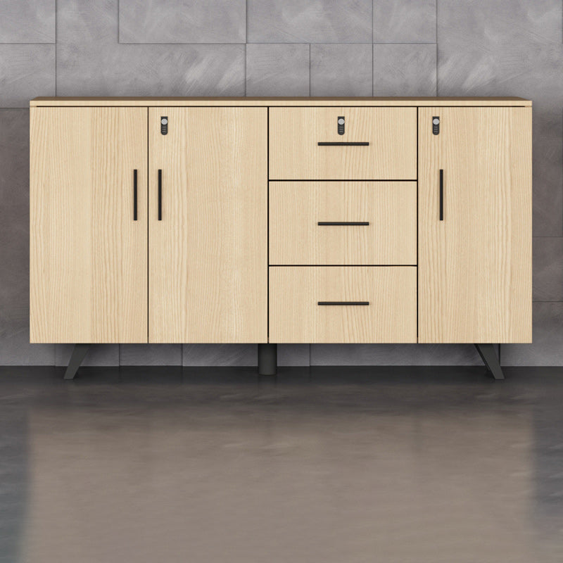 Archivo de estilo moderno Archivo de bloqueo de bloqueo de marco de madera