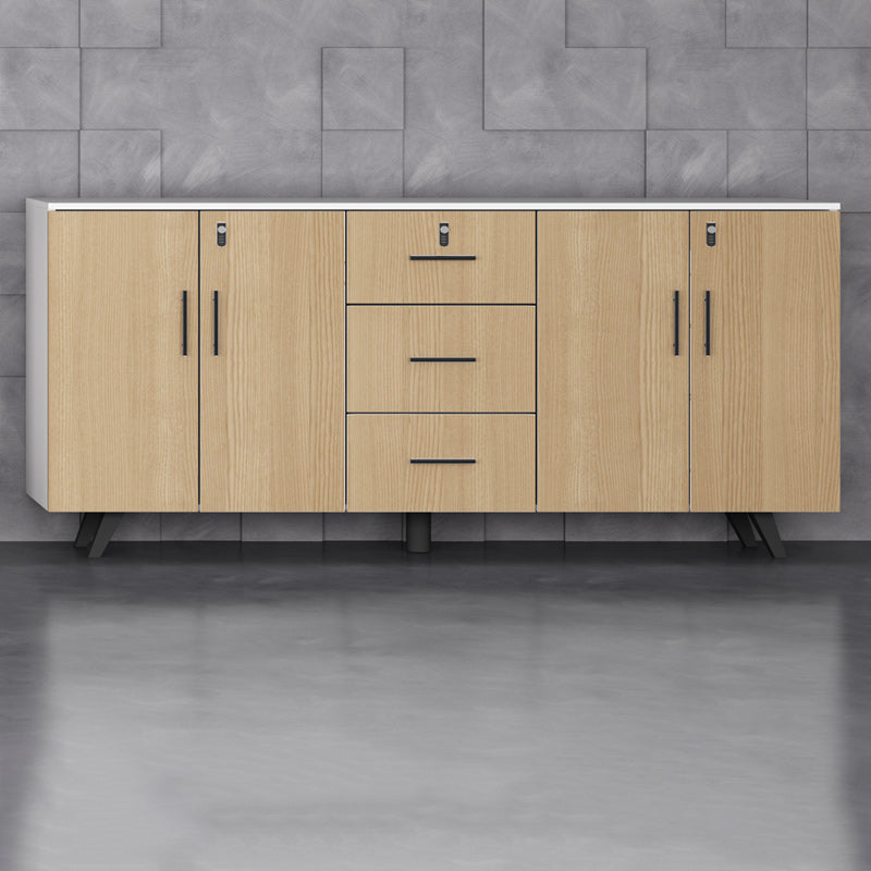 Archivo de estilo moderno Archivo de bloqueo de bloqueo de marco de madera