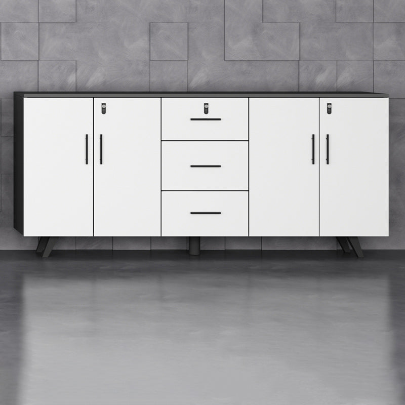 Archivo de estilo moderno Archivo de bloqueo de bloqueo de marco de madera