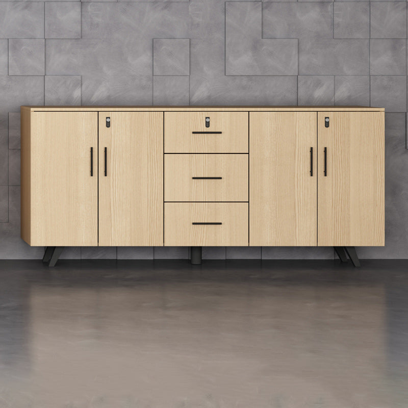 Archivo de estilo moderno Archivo de bloqueo de bloqueo de marco de madera