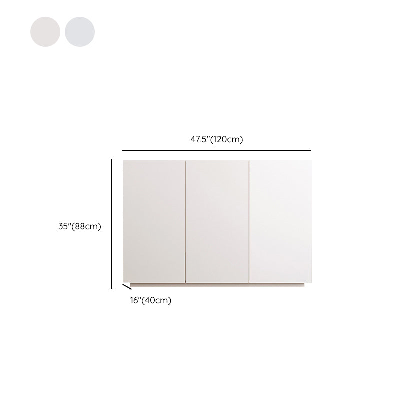 Panneau leté glam blanc pour salle à manger buffet à manger intérieure avec armoires