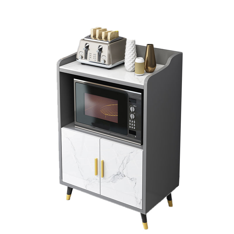 Server da pranzo per la casa in pietra in pietra in finto legno in legno con armadi