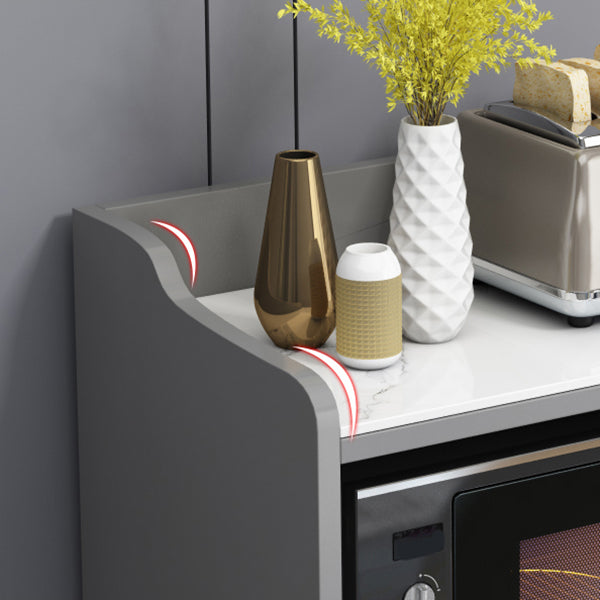 Server da pranzo per la casa in pietra in pietra in finto legno in legno con armadi