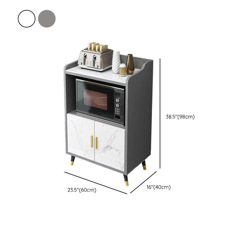 Server da pranzo per la casa in pietra in pietra in finto legno in legno con armadi