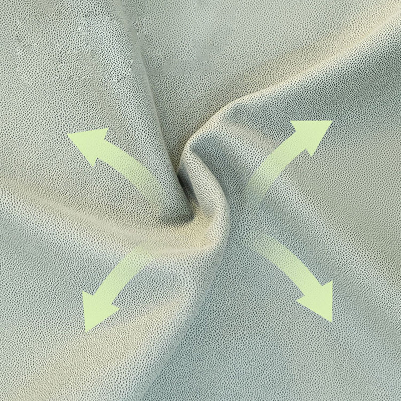 Sedia reclinabile in metallo in metallo in fronta in pelle