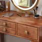 Rubberwood Vanity Table Drawers Simple Scandinavian Makeup Vanity Table