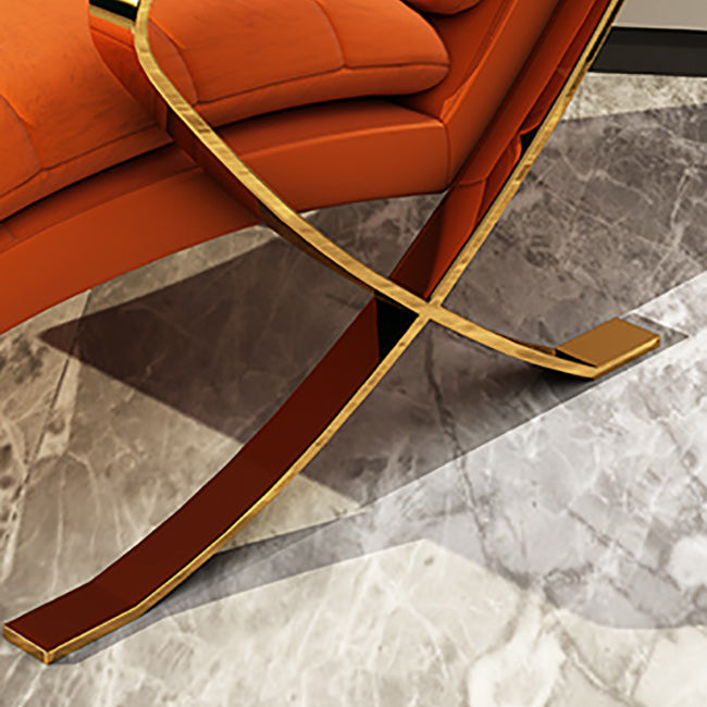 Contemporary Accent Armchair Modern Upholstered Accent Chair Clearhalo 'Accent Chairs' 'accent_chairs' 'Chairs & Seating' 'furn' 'furn_accent_chairs' 'Furniture' 'Living Room Furniture' 7219171