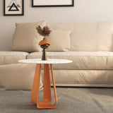 Single 1 Coffee Table 19.68" Tall Modern Round Coffee Cocktail Table Clearhalo 'Coffee & Accent Tables' 'Coffee Tables' 'coffee_tables' 'furn' 'furn_coffee_tables' 'Furniture' 'Living Room Furniture' 7219343