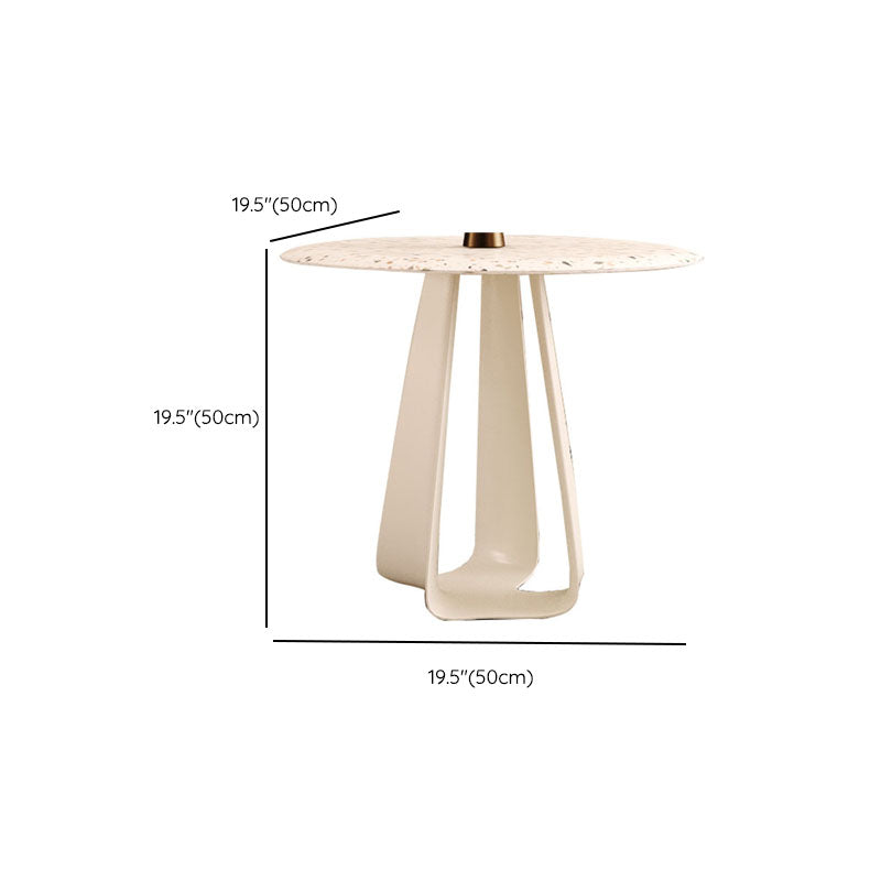 Single 1 Coffee Table 19.68" Tall Modern Round Coffee Cocktail Table Clearhalo 'Coffee & Accent Tables' 'Coffee Tables' 'coffee_tables' 'furn' 'furn_coffee_tables' 'Furniture' 'Living Room Furniture' 7219349